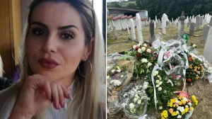 Položeno cvijeće na mezar Nizame Hećimović, na godišnjicu njenog ubistva/Facebook