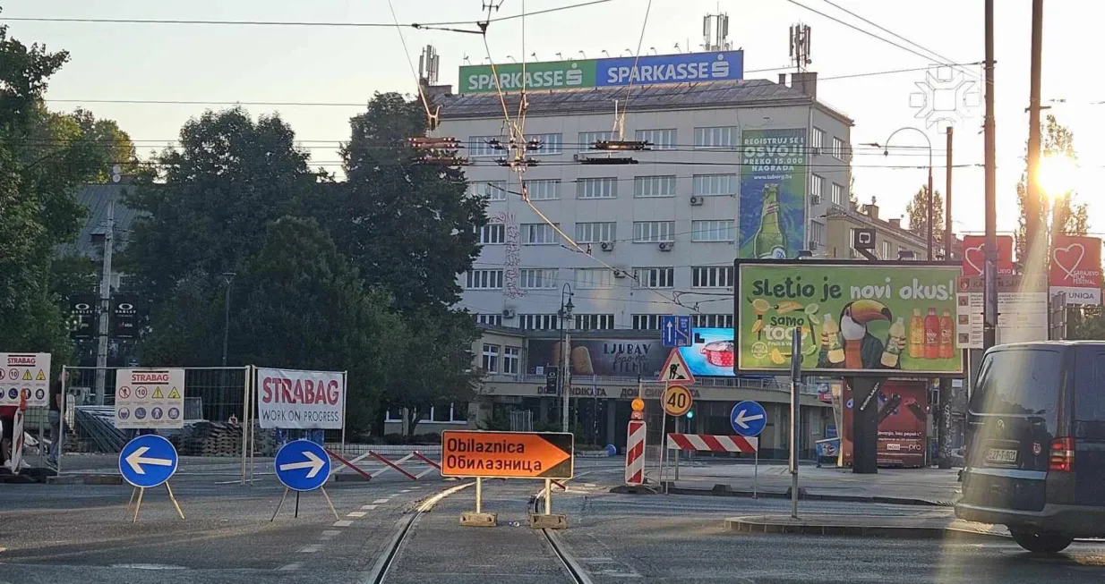 Radovi na Skenderiji još nisu okončani/Lejla Sofradžija/