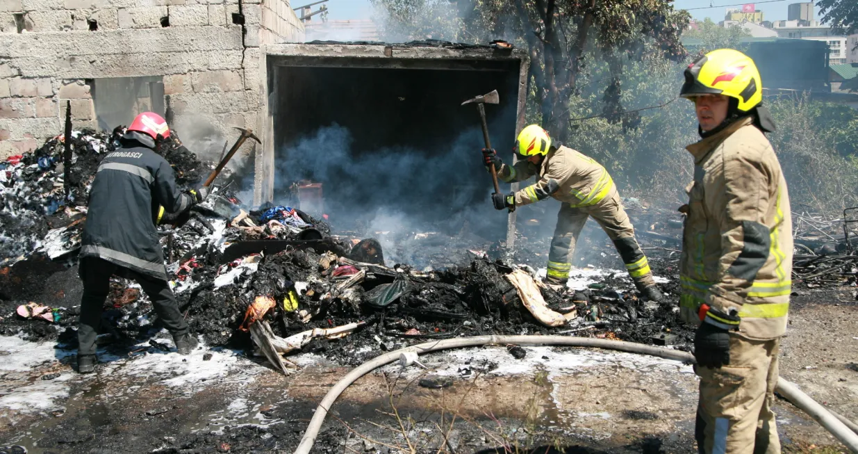 Stabiliziran požar u Paromlinskoj, Čengić Vila/Damir Deljo