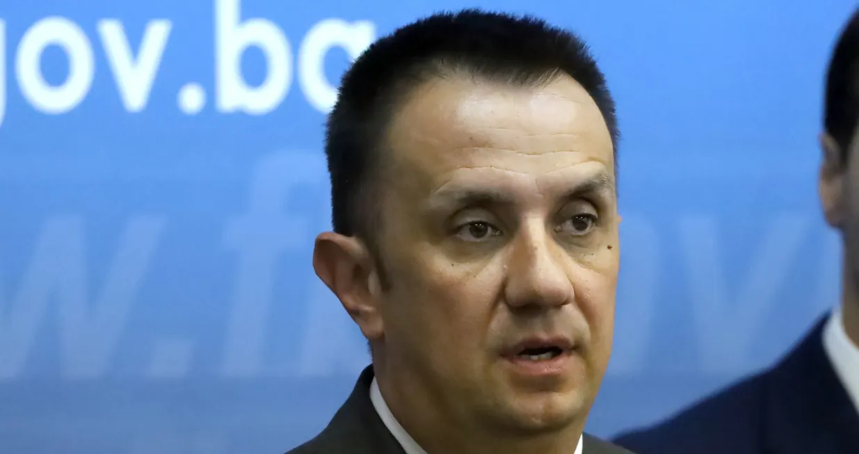 Vlada Federacije Bosne i Hercegovine nakon održane sjednice pres konferencija/Senad Gubelić