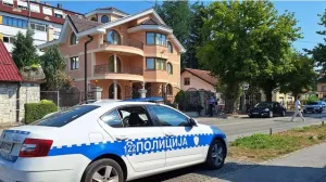 Beganović je uhapšen ispred kafića/ ATV/