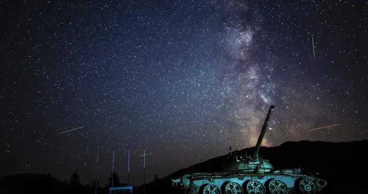 Kuša meteora iznad Bjelašnice/Damir Deljo/