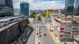 Marijin Dvor, Sarajevo, pogled iz zraka/Sulejman Omerbašić