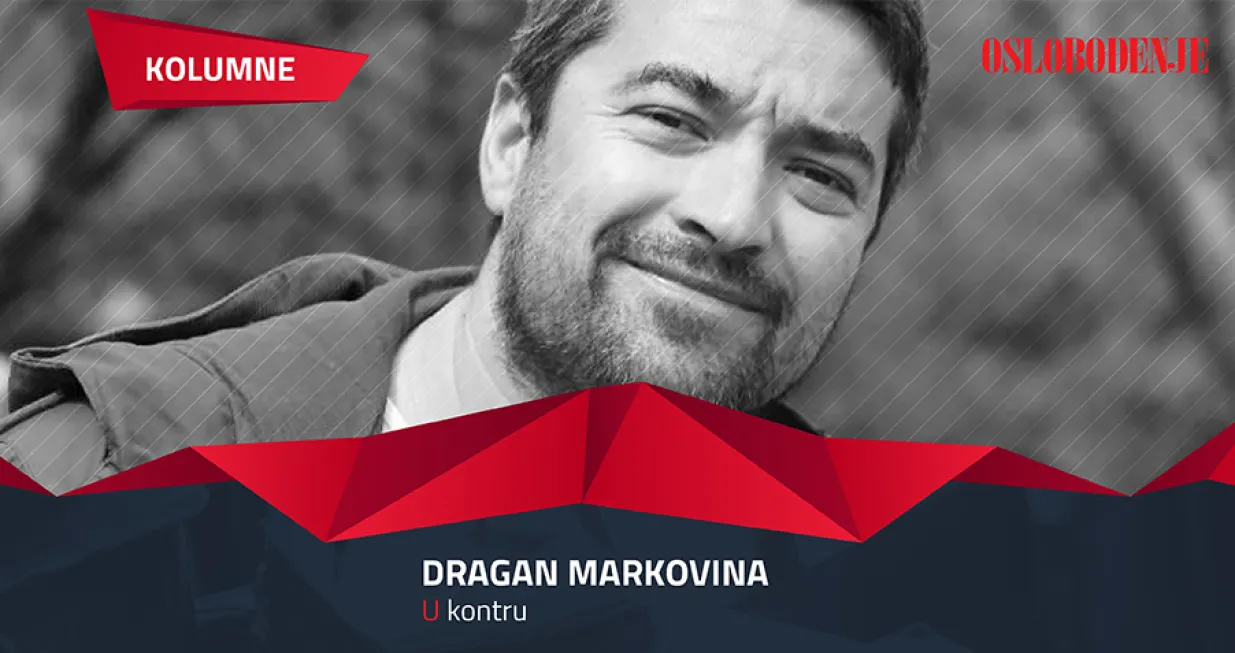 U kontru - Kolumna Dragana Markovine - Oslobođenje dragan markovina web/