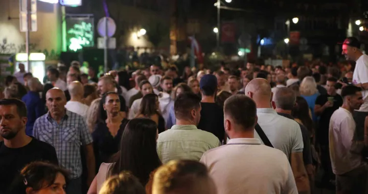 Gužva u centru Sarajeva/ Damir Deljo/