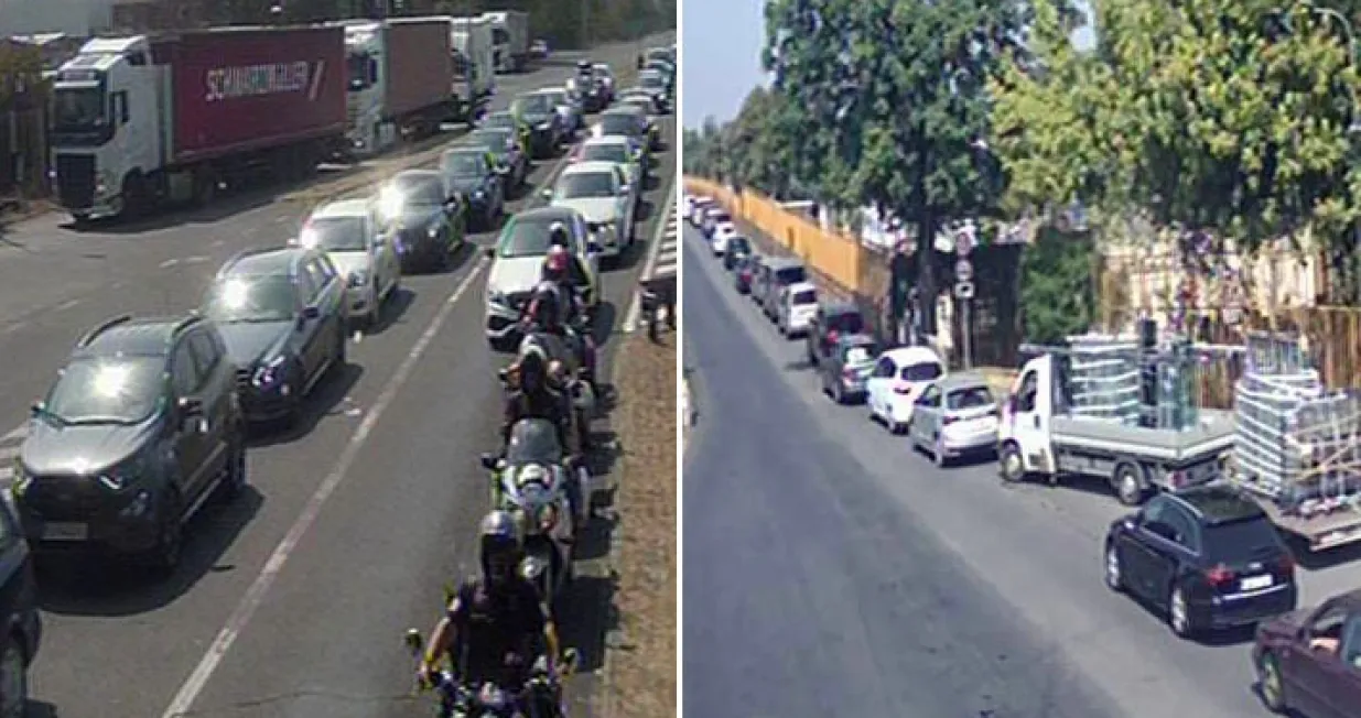 Kolone vozila na graničnim prelazima/BIHAMK/