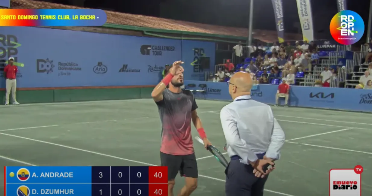 Džumhur u svađi sa sudijom