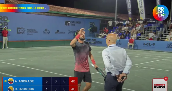 Džumhur u svađi sa sudijom