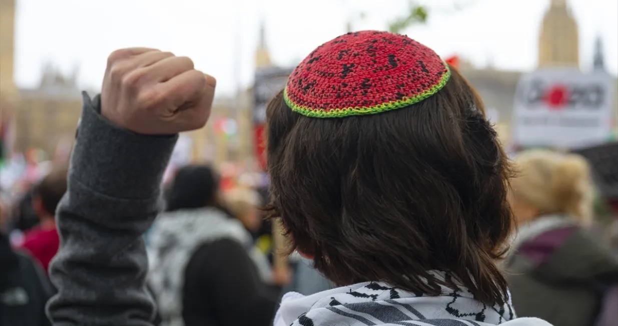 Propalestinski protesti u Londonu/Anadolija