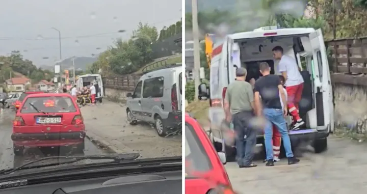 Hitna pomoć odvezla jednu osobu/ Oslobođenje/