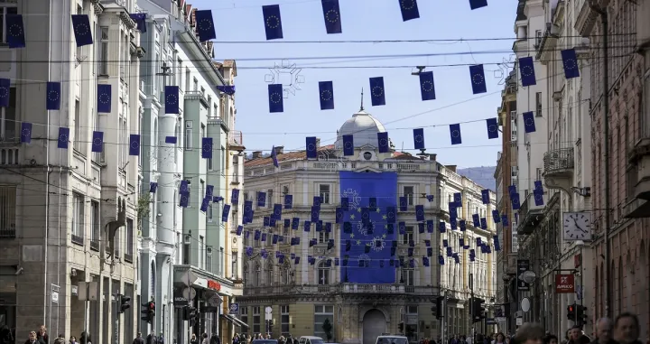 Istaknute zastave EU/Anadolija/