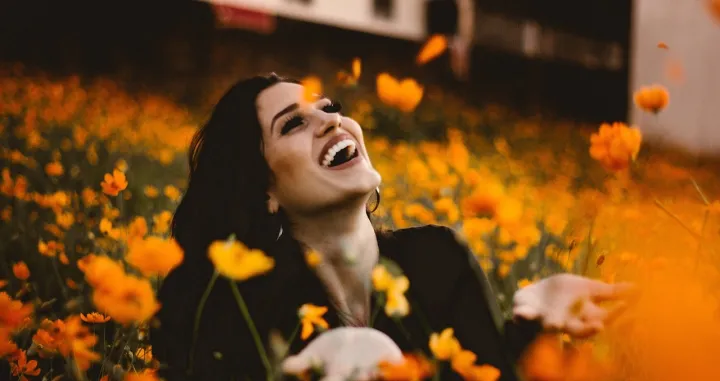 jesen, sreća, osmijeh/