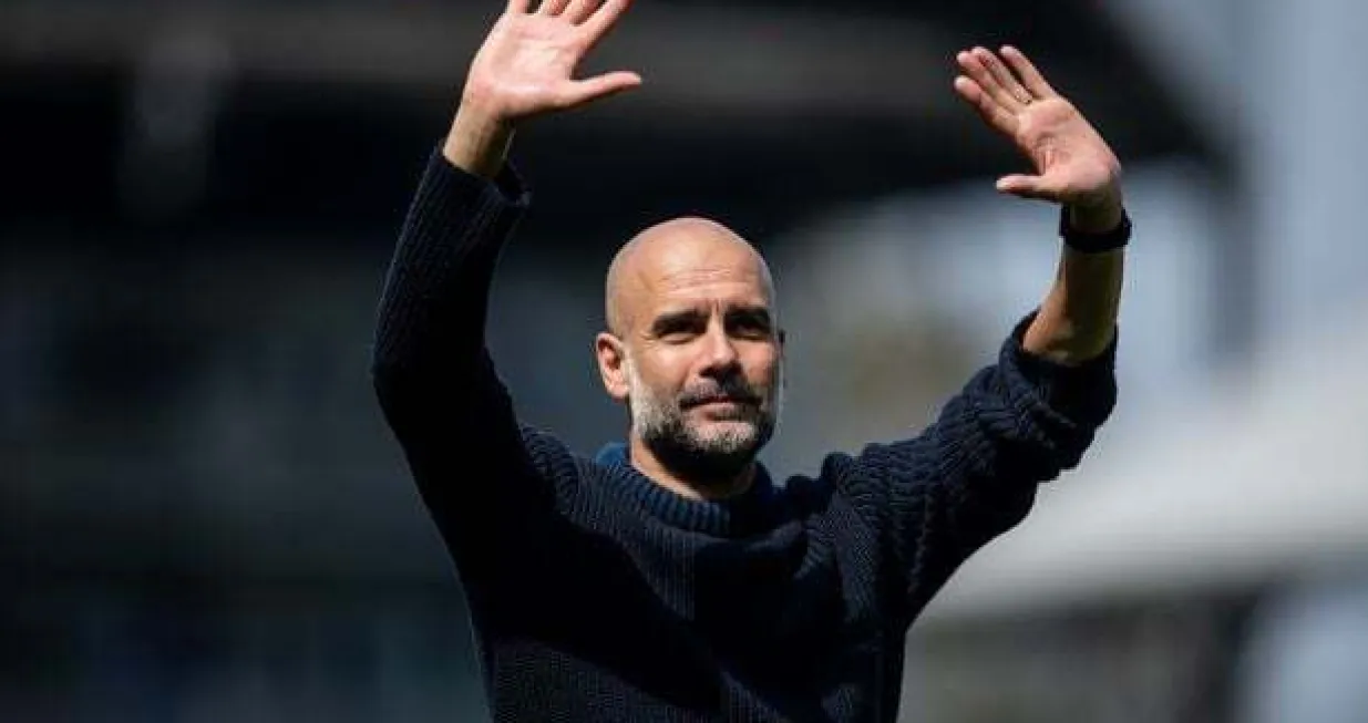 Pep Guardiola - trener Manchester Cityja