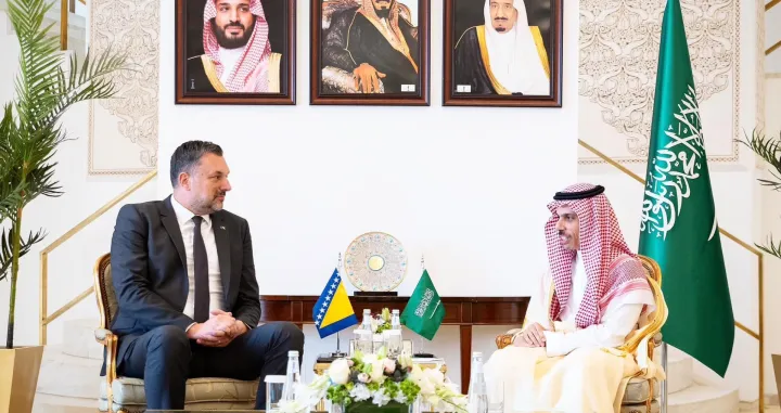 Elmedin Konaković i ministar vanjskih poslova Saudijske Arabije/