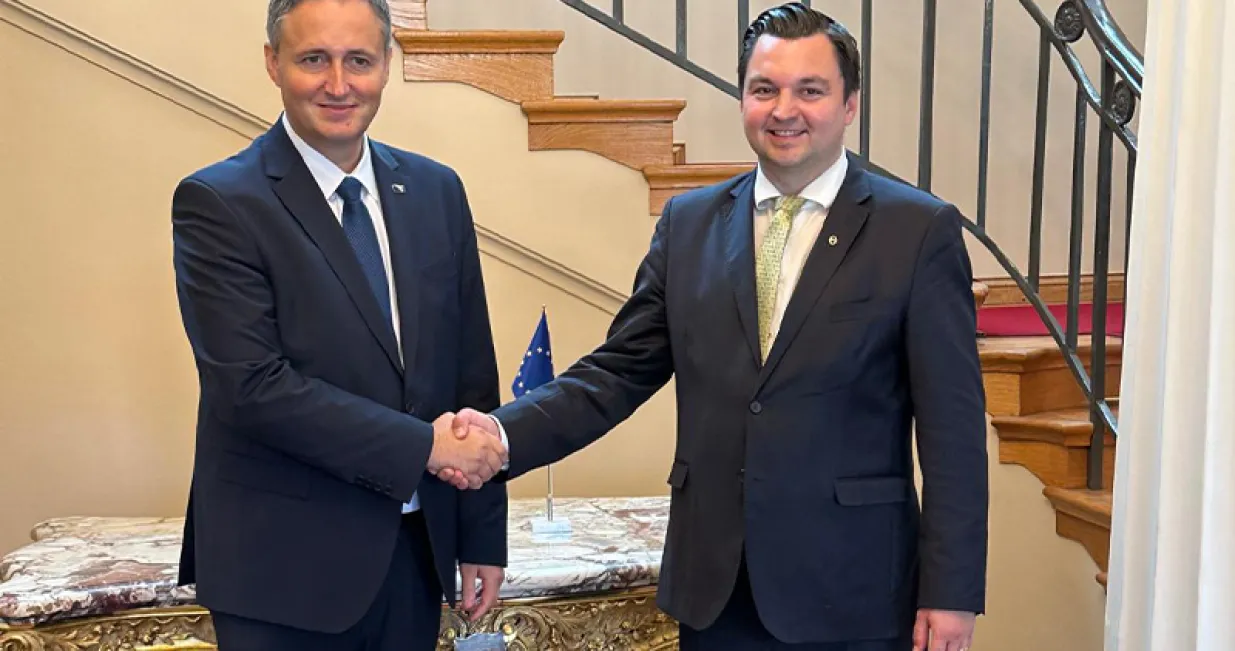 Bećirović u Helsinkiju/Facebook/