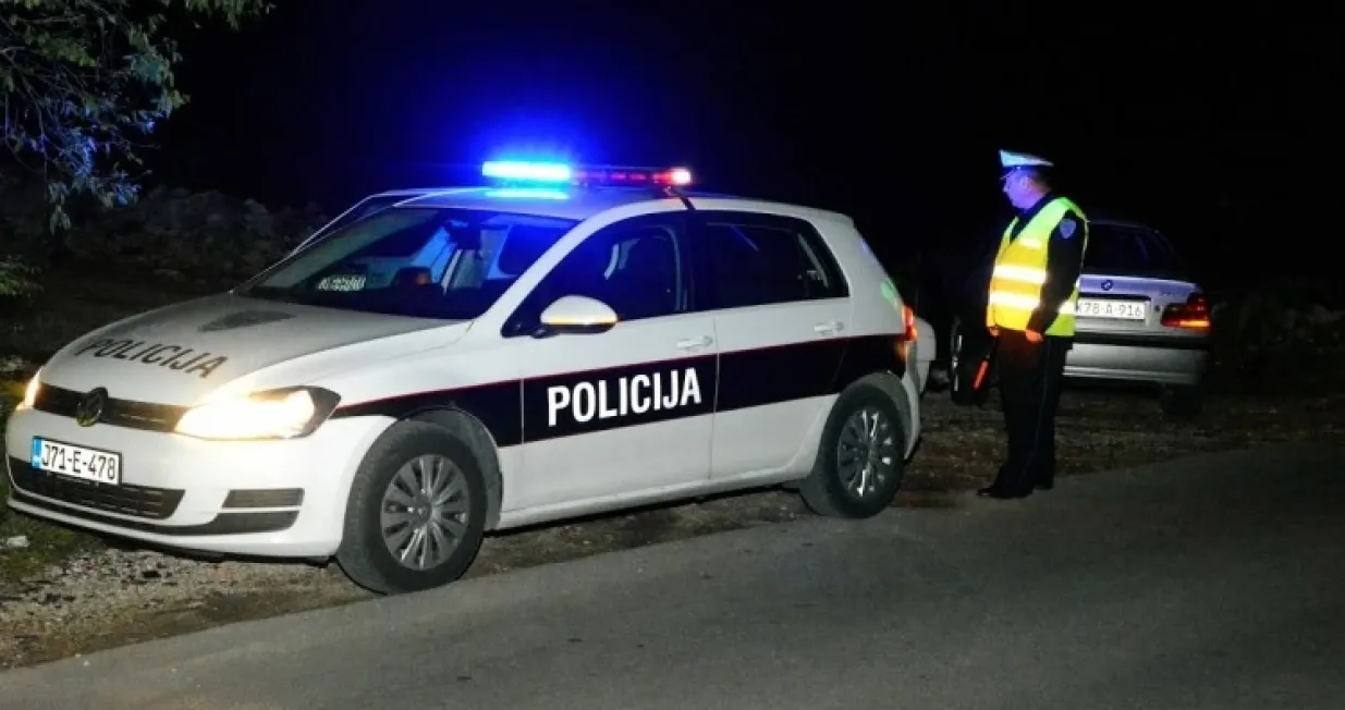 Policija u Mostaru/