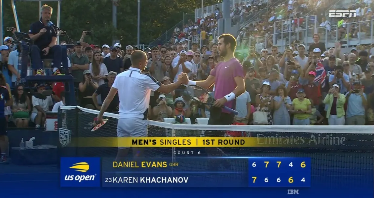 Karen Khachanov i Daniel Evans