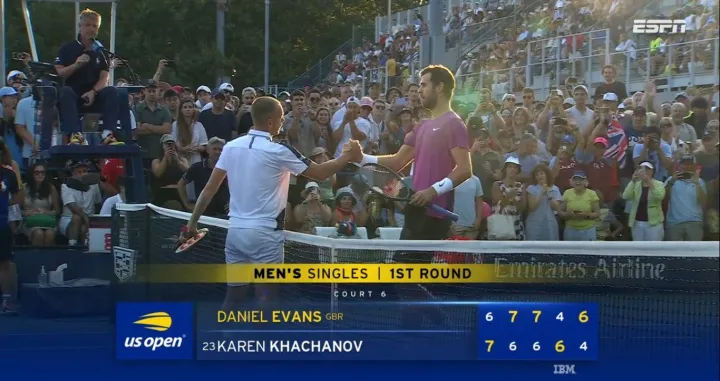 Karen Khachanov i Daniel Evans