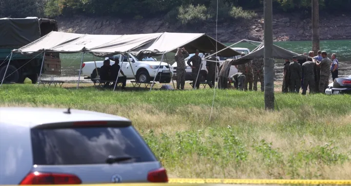 Jablaničko jezeo mjesto pada helikoptera/Anadolija/