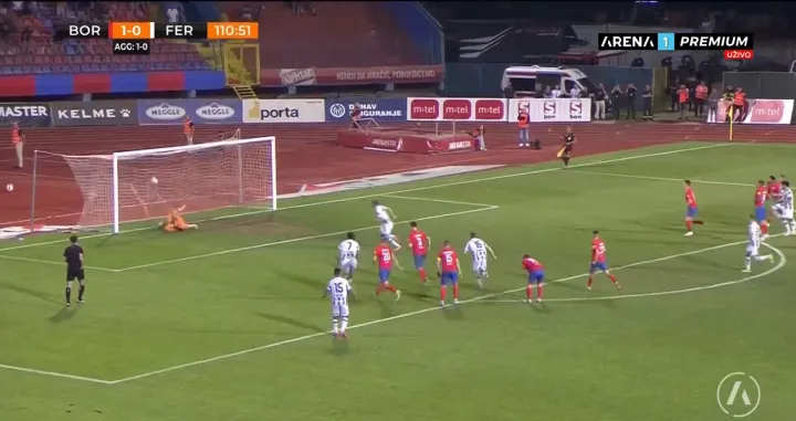 Borac - Ferencvaroš