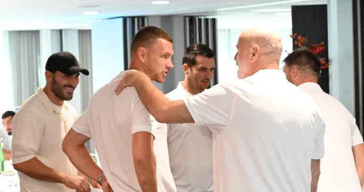 Edin Džeko Sergej Barbarez Emir Spahić Sead Kolašinac