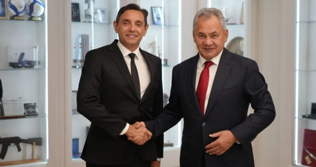 Aleksandar Vulin i Sergej Šojgum/