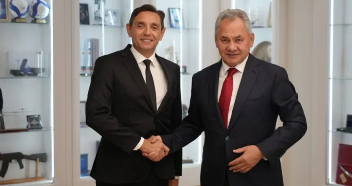 Aleksandar Vulin i Sergej Šojgum/