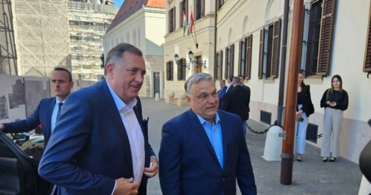 Milorad Dodik i Viktor Orban sastanak/RTRS/