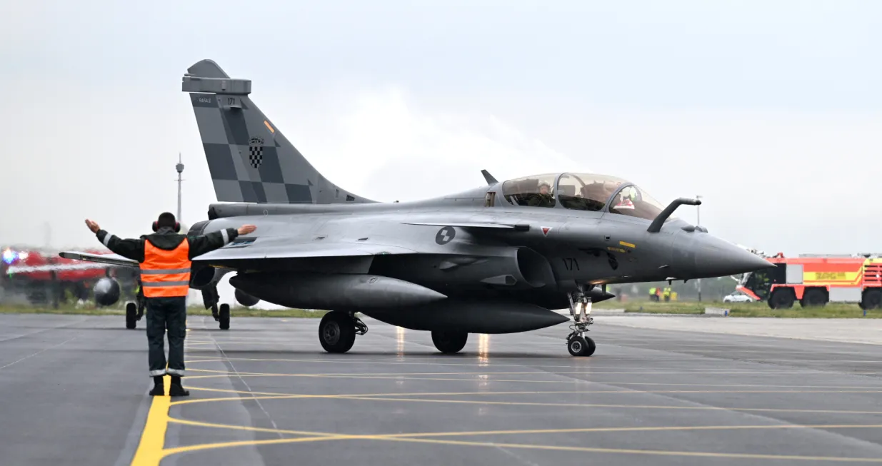 Rafali stigli u Hrvatsku/