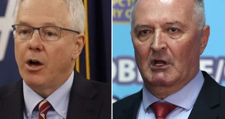 Američki ambasador u BiH Michael Murphi i ministar odbrane Zukan Helez/Lejla Sofradžija