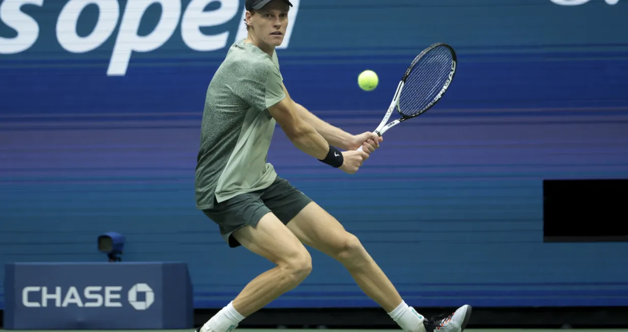 Jannik Sinner of Italy during day 12 of the 2024 US Open, Grand Slam tennis tournament on 6 September 2024 at USTA Billie Jean King National Tennis Center in New York, United States (Photo by /Sipa USA) Photo: IPA/SIPA USA