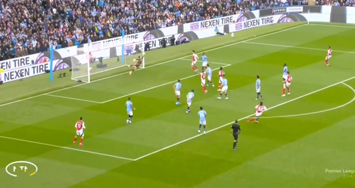 Riccardo Calafiori - gol protiv Cityja