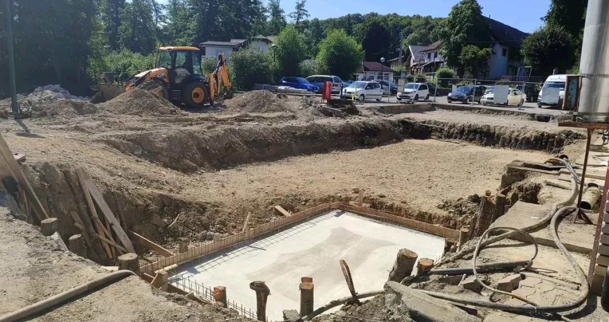 Izgradnja bazena u ZU liječili&scaron;te Gata/