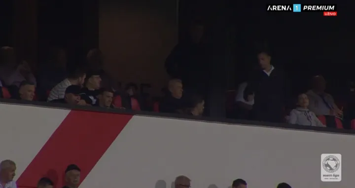 Sergej Jakirović u VIP loži stadiona Pod Bijelim Brijegom