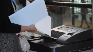 Simulacija glasanja, skeneri, optički skeneri, CIK BiH, izbori, moderne tehnologije/Anadolija/