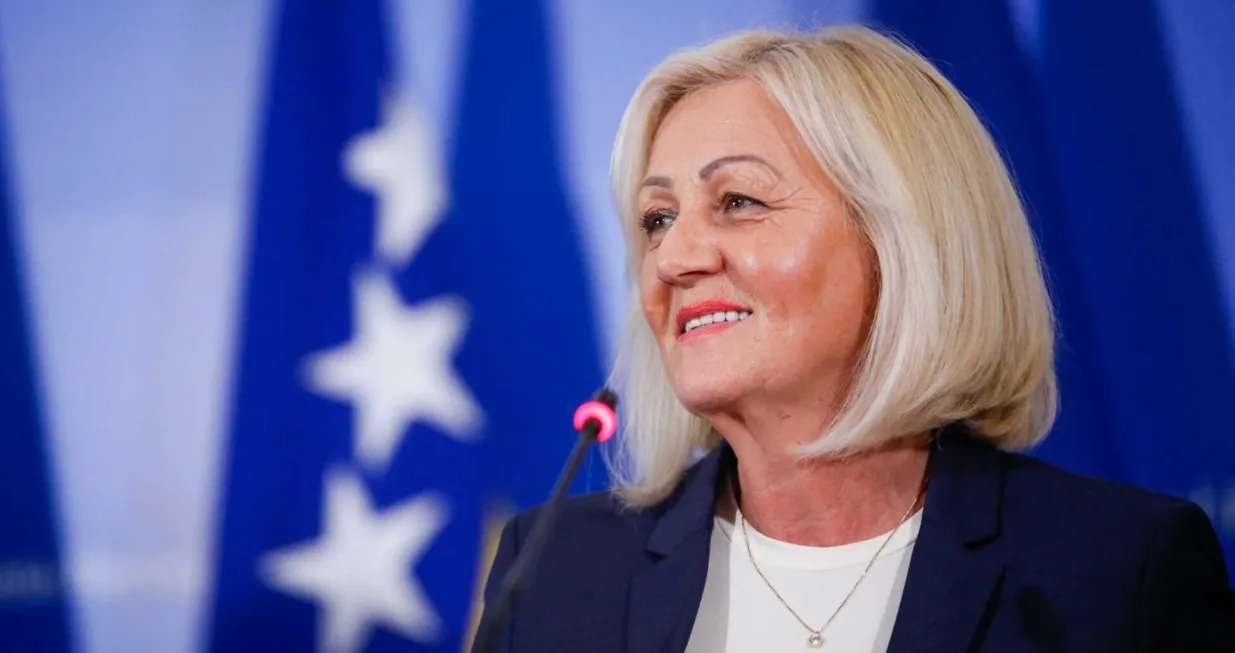 borjana krišto nakon sastanka sa plenkovićem/Damir Deljo/