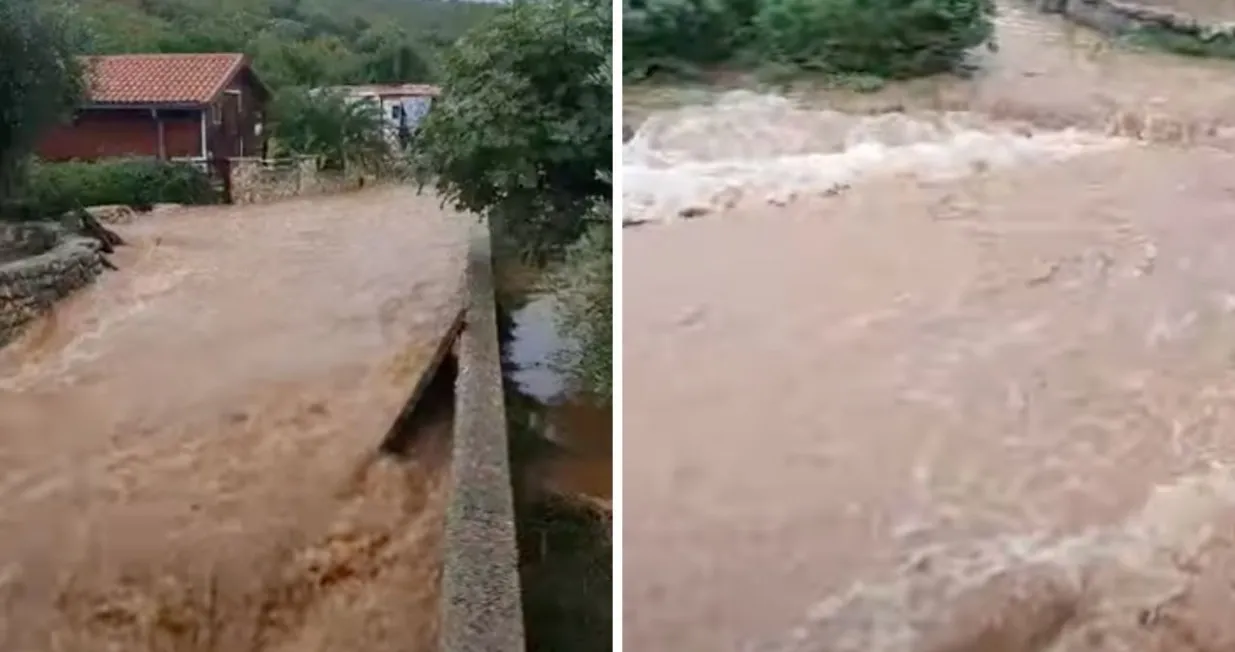 Bujica nosi sve pred sobom/