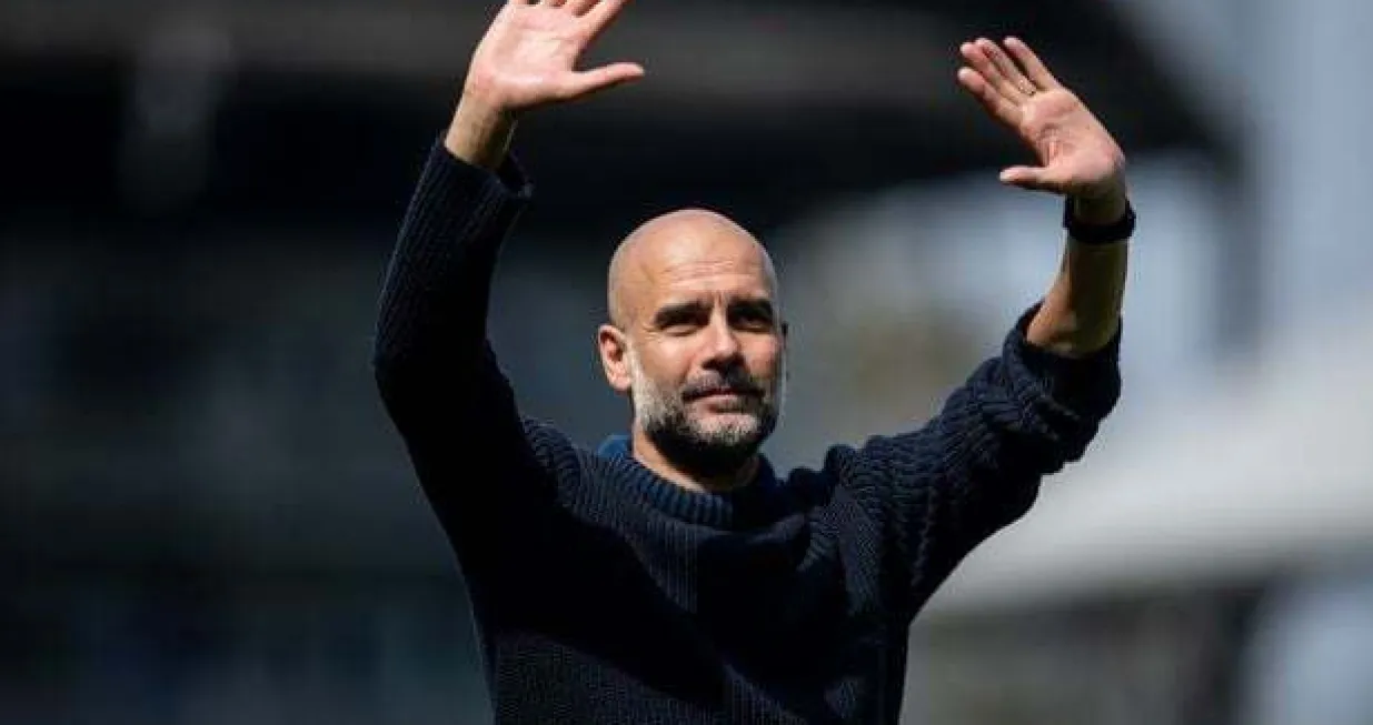 Pep Guardiola - trener Manchester Cityja