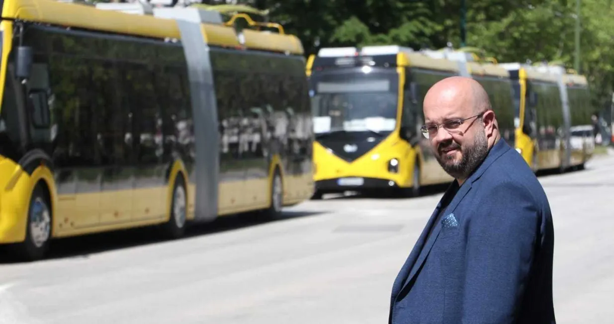 "Prije rata Vogošća je bila spojena sa centrom Sarajeva trolejbuskom mrežom"/