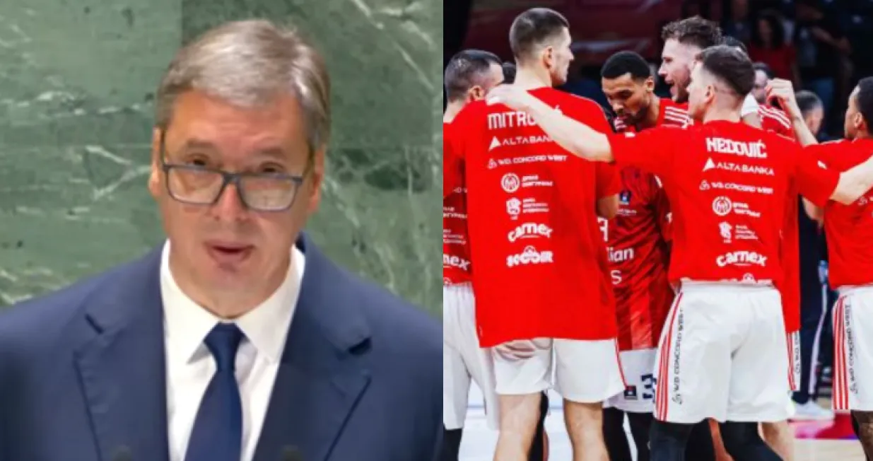 Aleksandar Vučić i KK Crvena zvezda