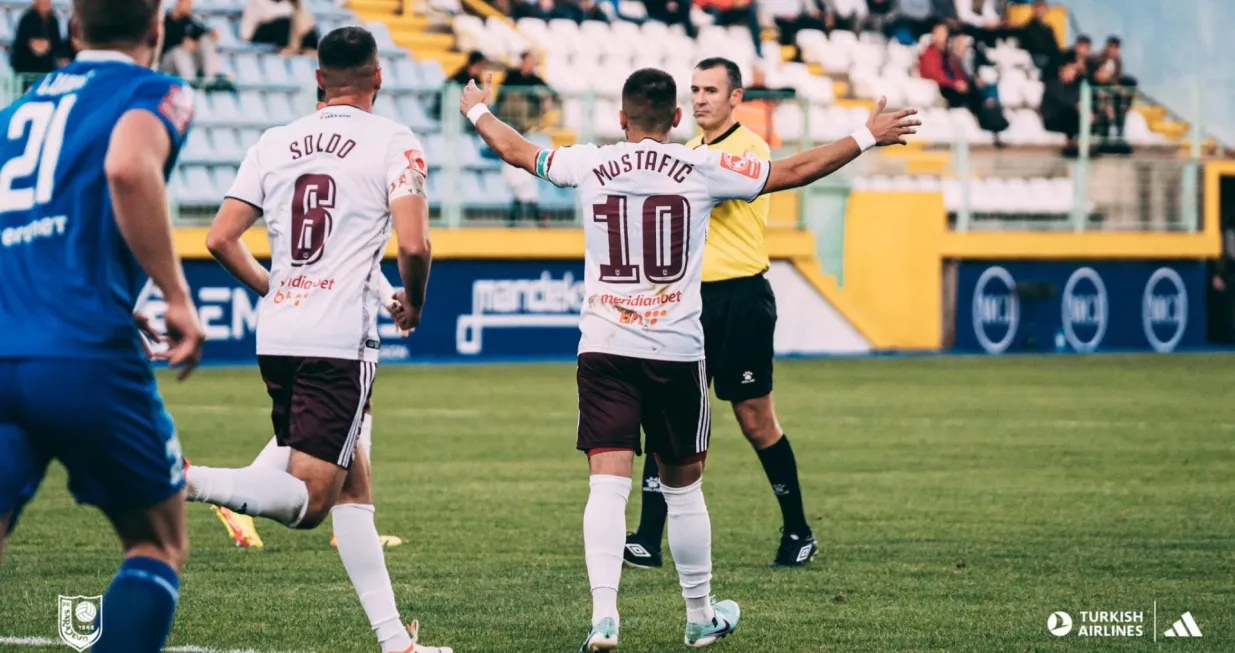 NK &Scaron;iroki Brijeg - FK SarajevoMirza MustafićDragan Petrović