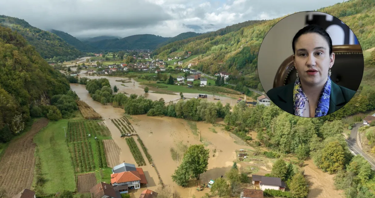 Poplave u Fojnici, Benjamina Karić/Boris Trogrančić/anadolija