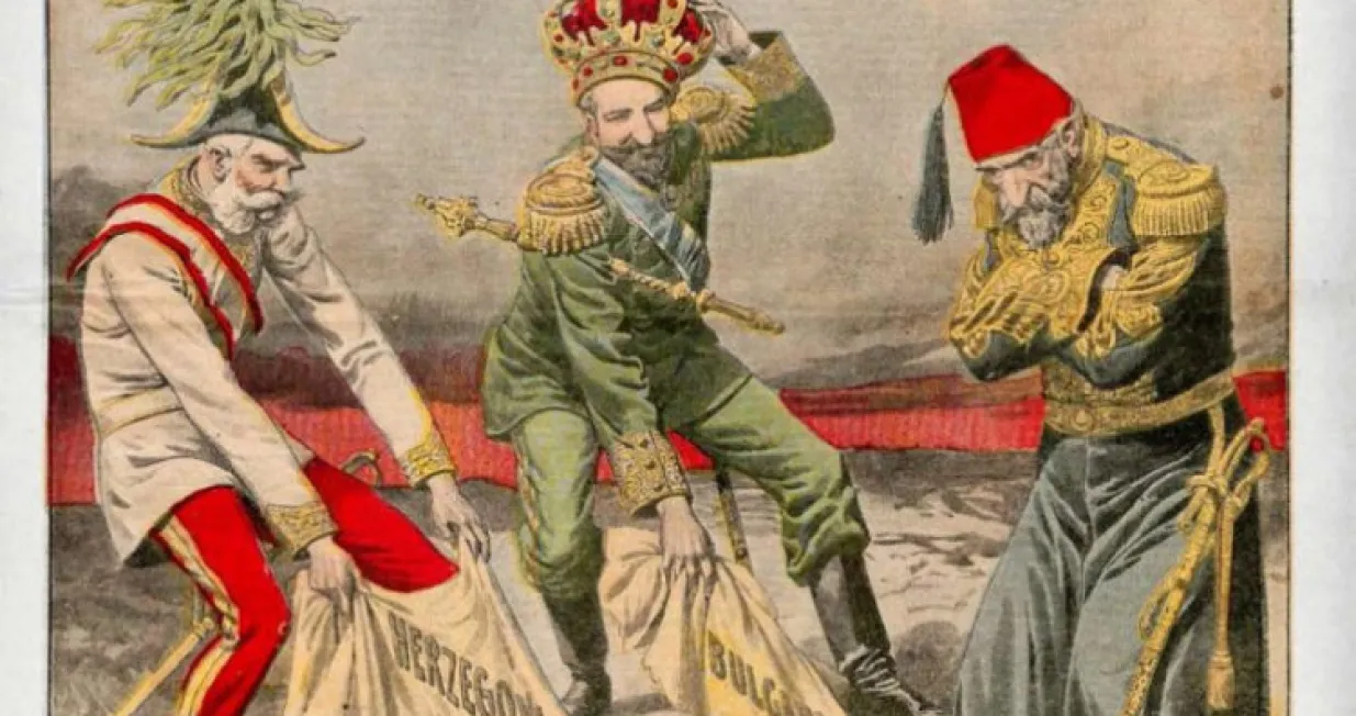 Aneksija BiH u karikaturi/