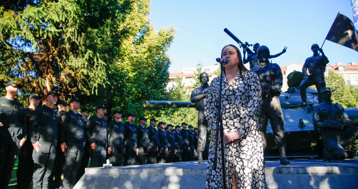 Ceremonija otkrivanja spomenika "Tenk" specijalnim jedincama Bosna/Damir Deljo
