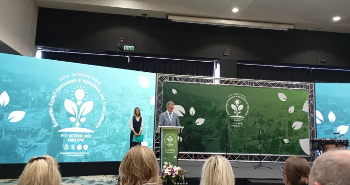 u Sarajevu je u srijedu počela 34. Međunarodna naučno-stručna konferencija poljoprivrede i prehrambene industrije - Agriconference/