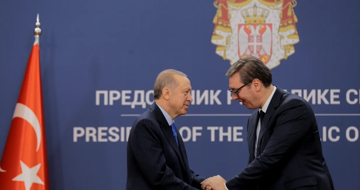 Erdogan i Vučić na sastanku u Beogradu/ Anadolu Agency/