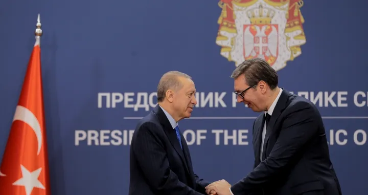 Erdogan i Vučić na sastanku u Beogradu/ Anadolu Agency/