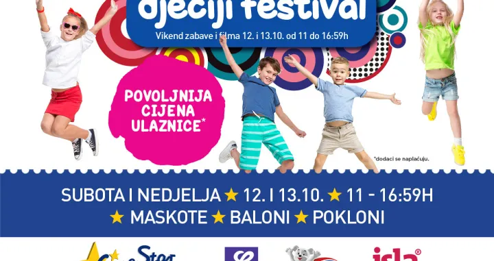 Međunarodna sedmica djeteta povod je da CineStar na prvo mjesto stavi svoje male posjetioce i porodice jer je kino odlično mjesto za porodičnu zabavu/