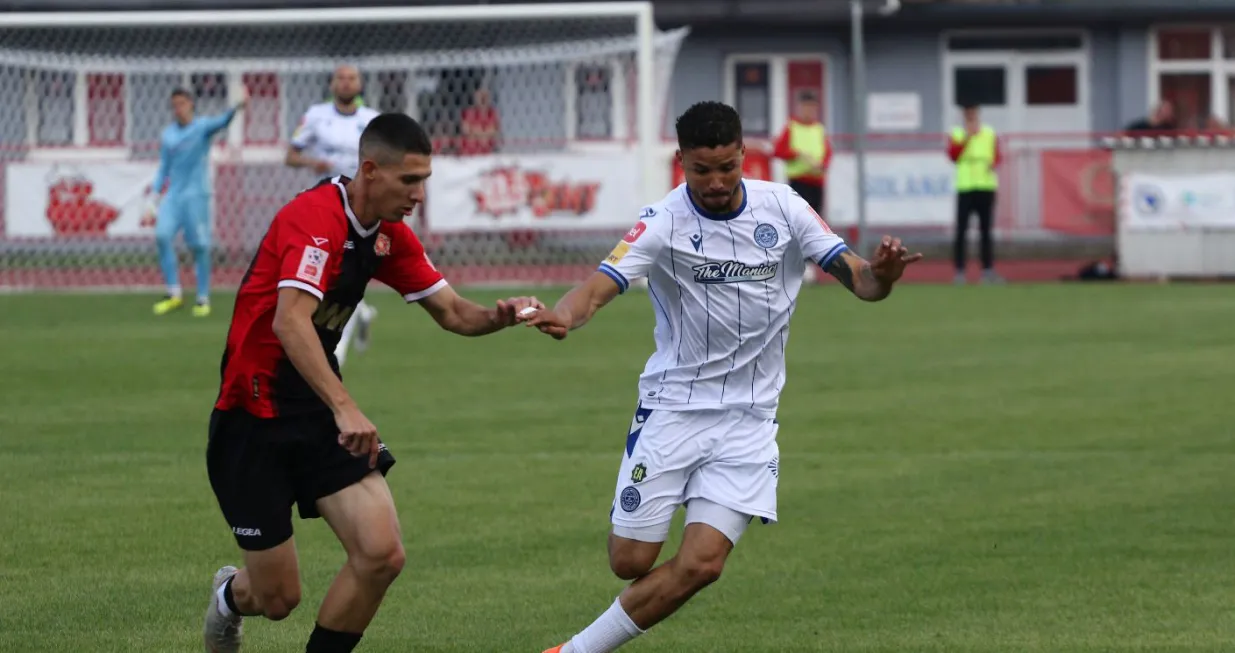 Sloboda - ŽeljezničarSantos ClerismarioAlen Kurtalić