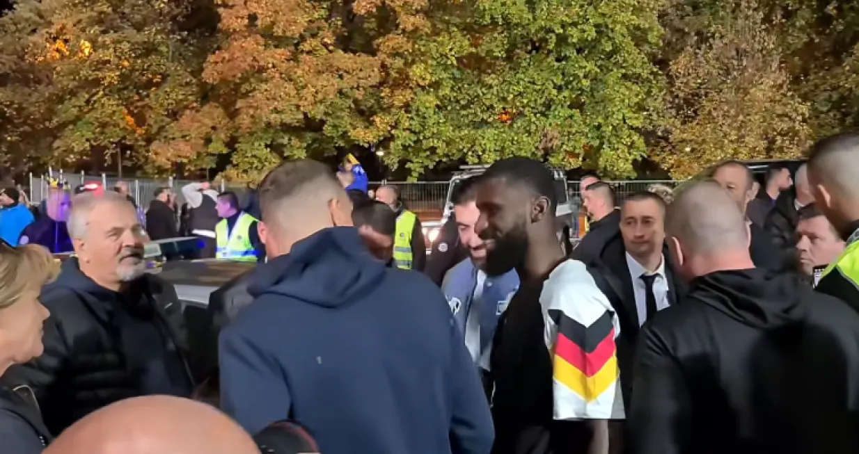 Antonio Rudiger i Edin Džeko